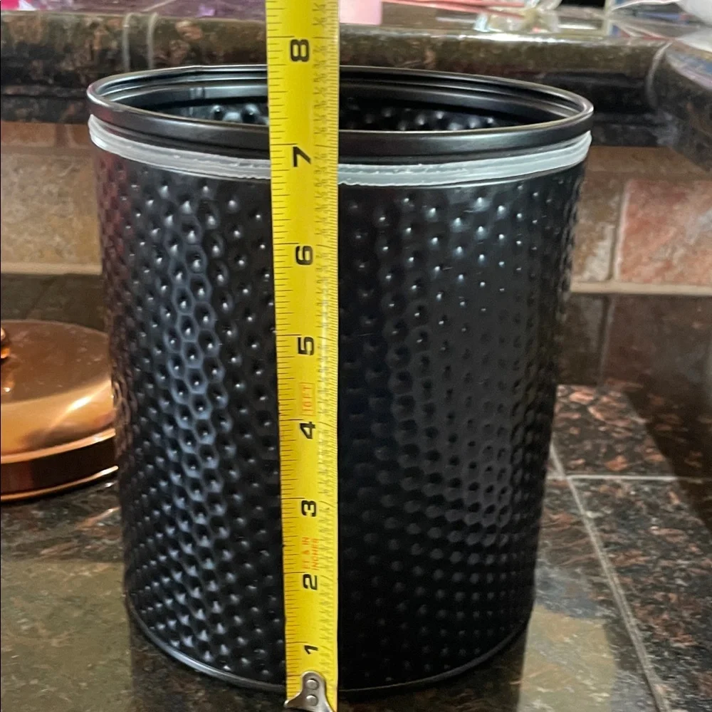 Kitchen &Table from HEB Black and Copper Textured Canister - Picture 4 of 5